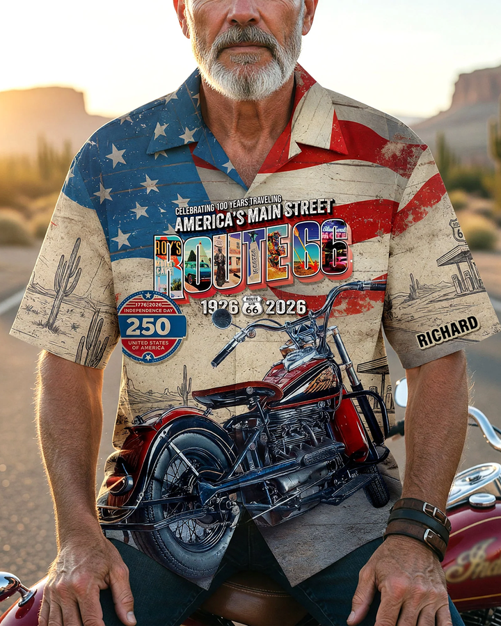 Alohadaddy® Holiday Independence Day Print Art Button Cardigan with Pockets Men&