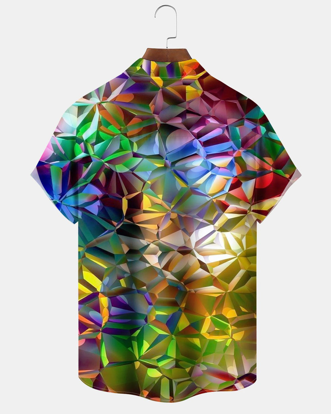 Alohadaddy® Casual Geometric Abstract Glitter Print Men&
