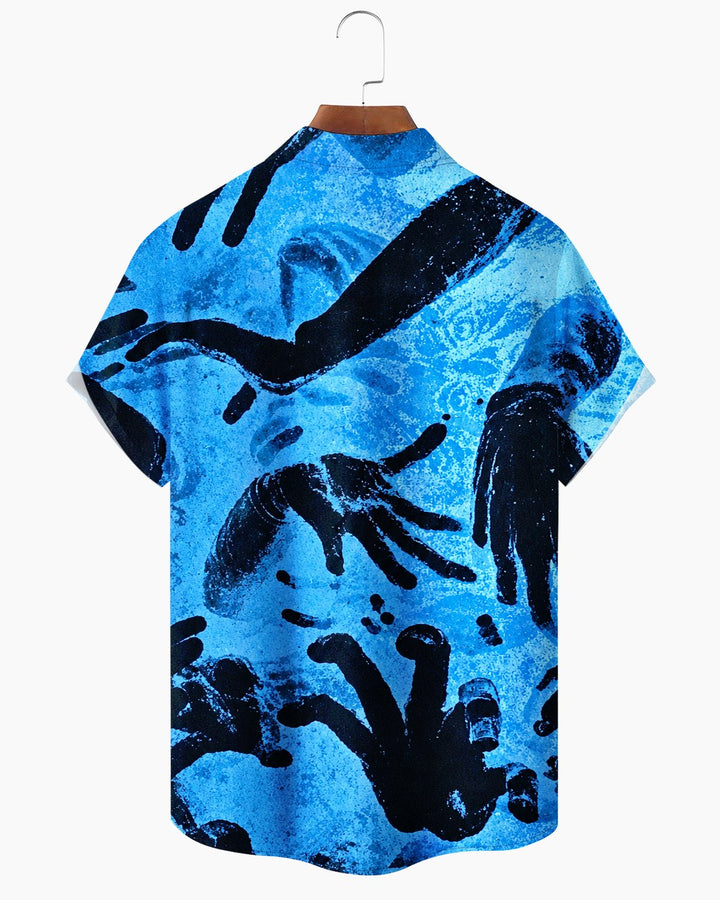 Alohadaddy® Retro Art Arm Print Men&
