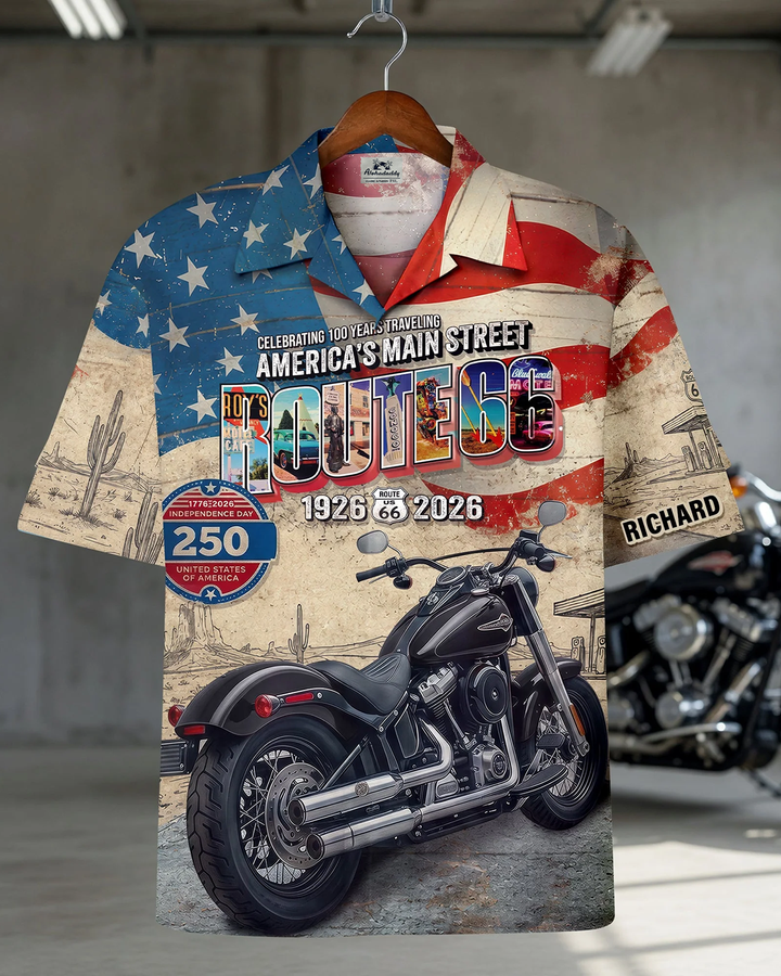 Alohadaddy® Holiday Independence Day Print Art Button Cardigan with Pockets Men&