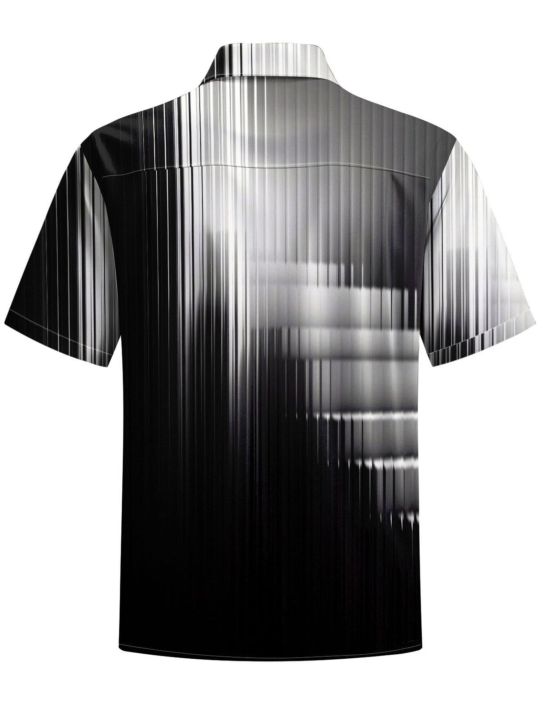 Alohadaddy® Casual Stripe Printed Chest Pocket Men&