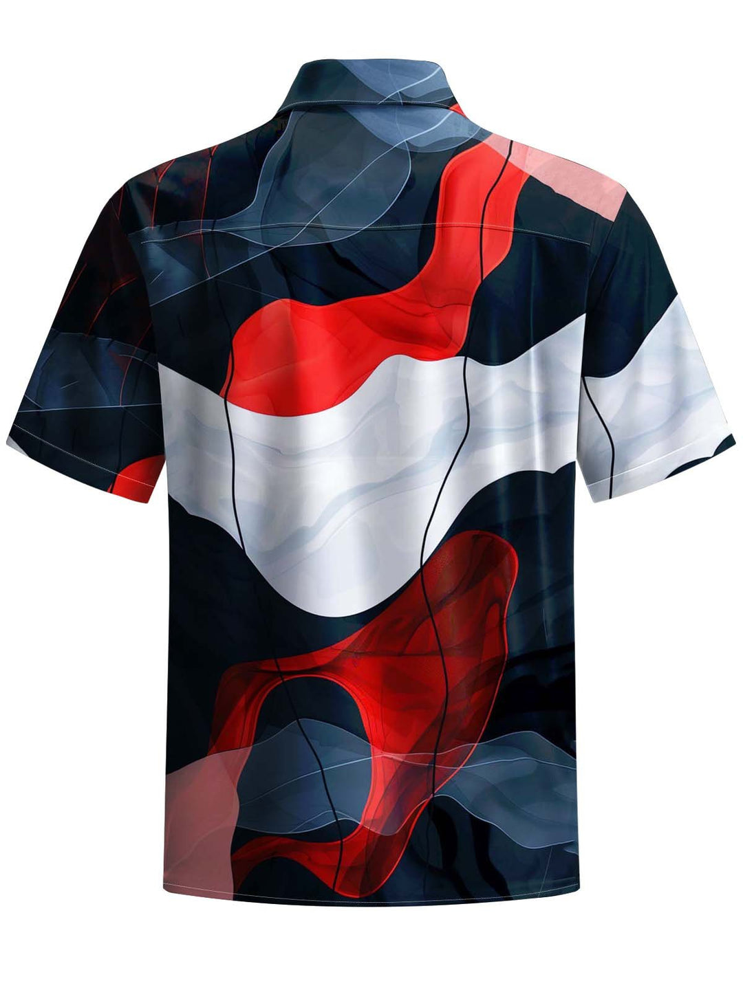 Alohadaddy® Vintage Abstract Art Print Pocket Stretch Men&