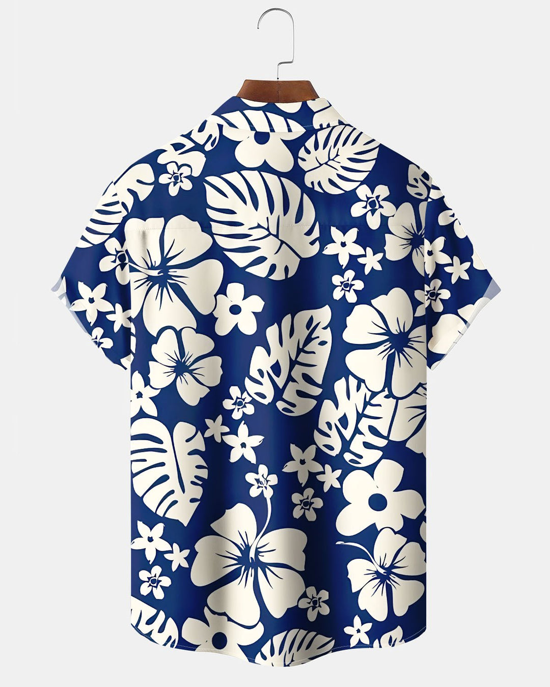 Alohadaddy® Casual Floral Print Art Button Pocket Cardigan Men&