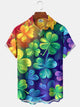 Alohadaddy Holiday Shamrock Lucky St. Patrick's Replacement Hawaiian Shirt