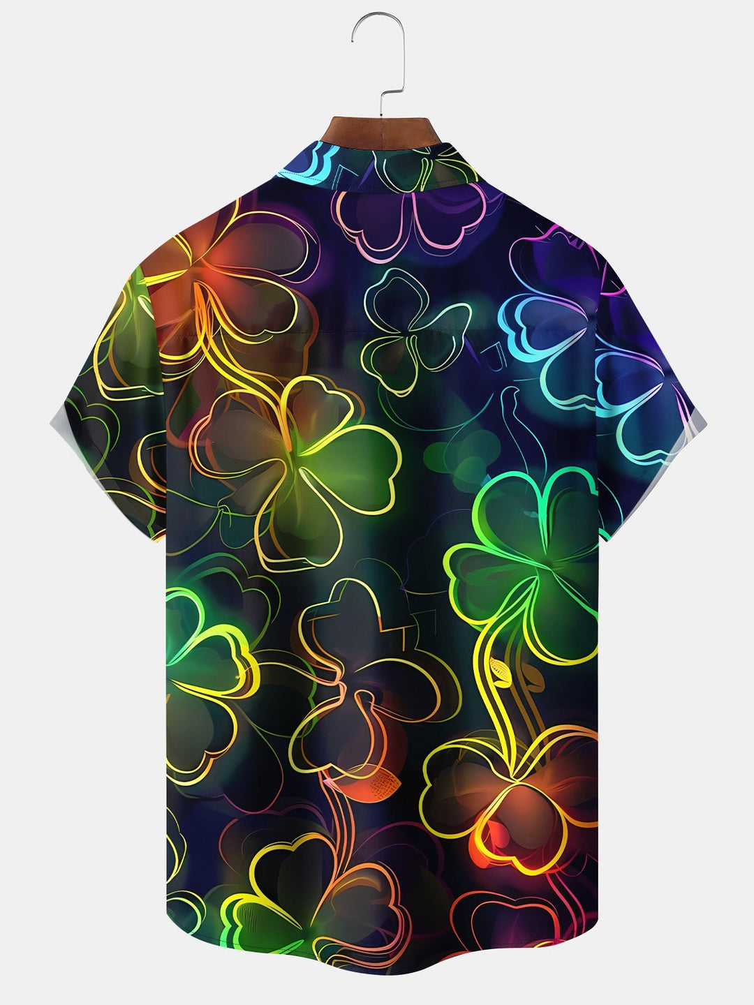 Alohadaddy Shamrock Neon Gradient St. Patrick&