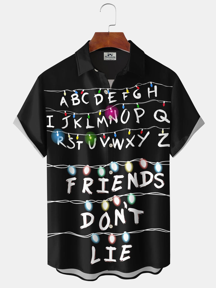 Alohadaddy Retro Letters Light Up Friends Don&