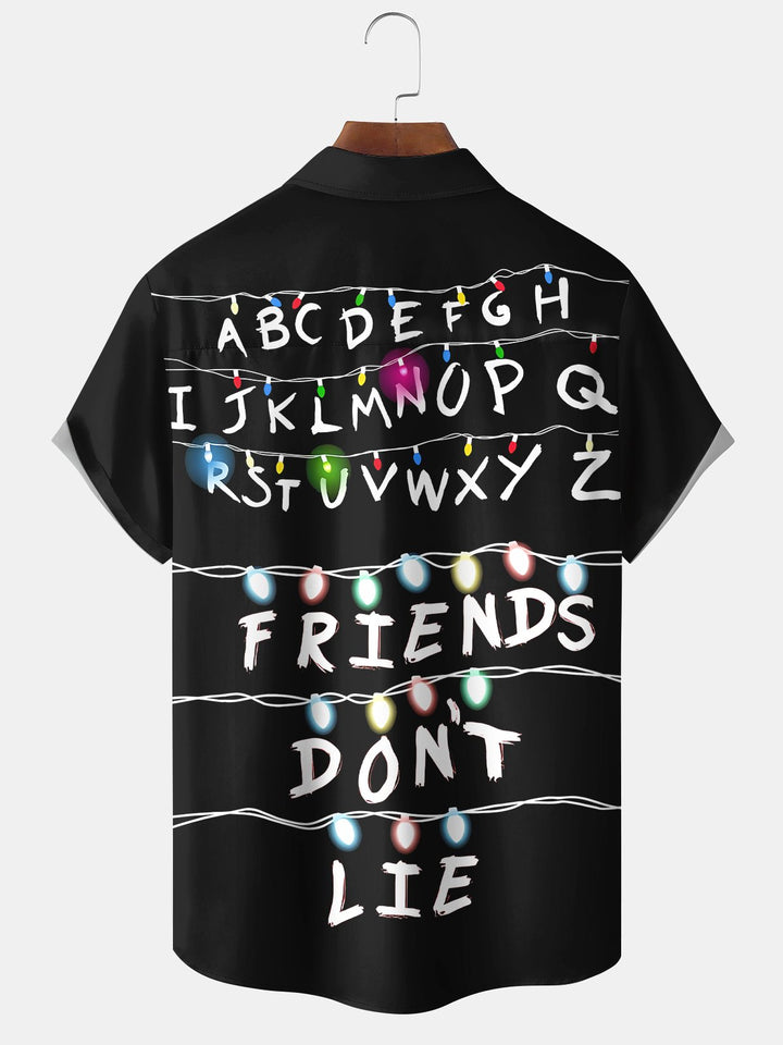 Alohadaddy Retro Letters Light Up Friends Don&