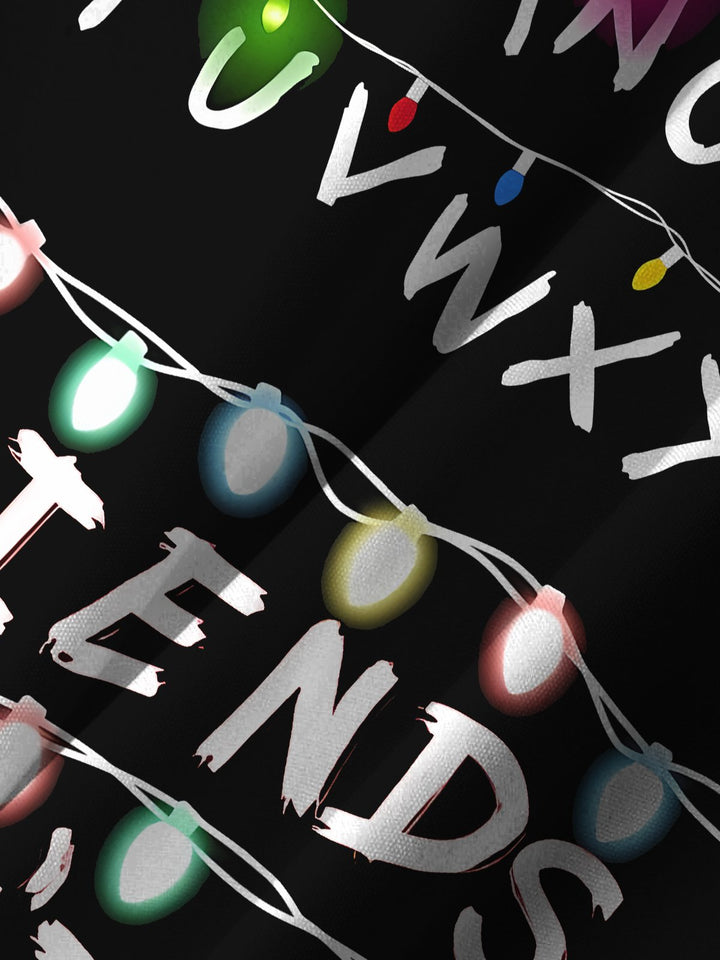 Alohadaddy Retro Letters Light Up Friends Don&