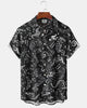 Alohadaddy® Vintage Art Musical Notes Sheet Music Men's Hawaiian Shirt