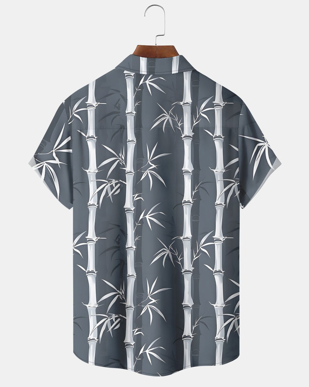 Alohadaddy® Retro Hawaiian Plant Bamboo and Bamboo Leaf Shirt