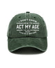 Alohadaddy® Retro Letter Slogan Baseball Cap