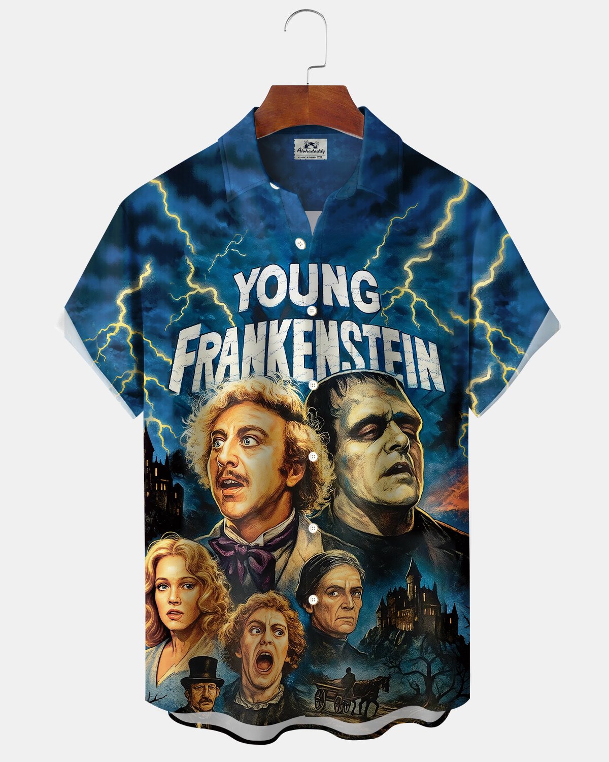 Alohadaddy® Vintage Movie Poster Hawaiian Men's Shirt