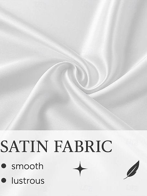 Alohadaddy® Basic Satin Satin Silk Printed Men&