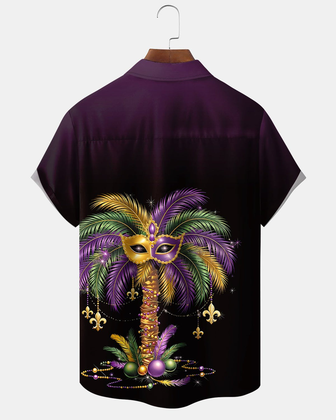 Alohadaddy® Holiday Carnival Hawaiian Beach Coconut Tree Shirt