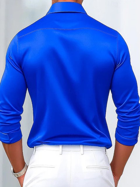 Alohadaddy® Basic Satin Satin Silk Printed Men&