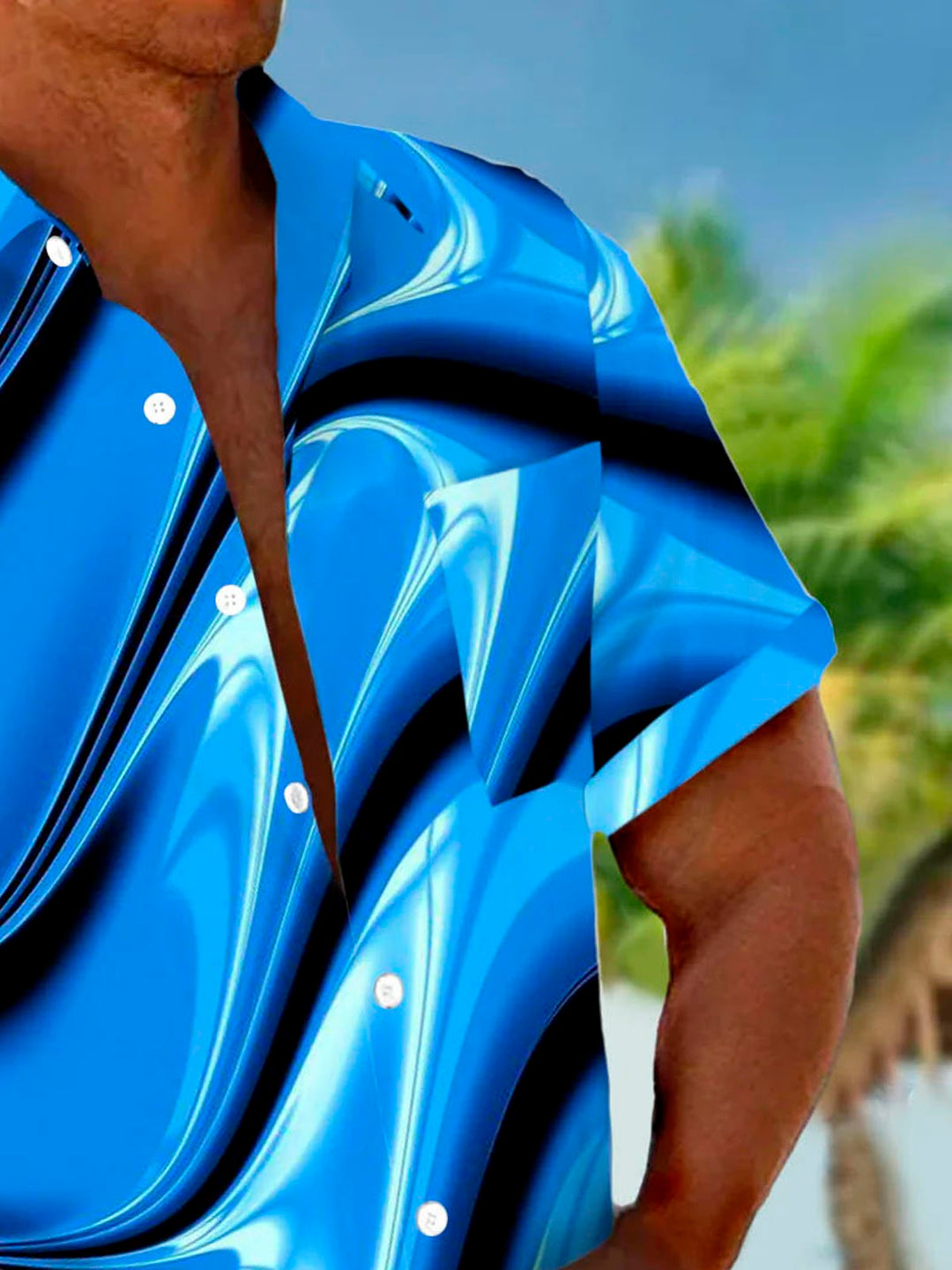 Alohadaddy® Hawaiian Ombre Art Print Men&