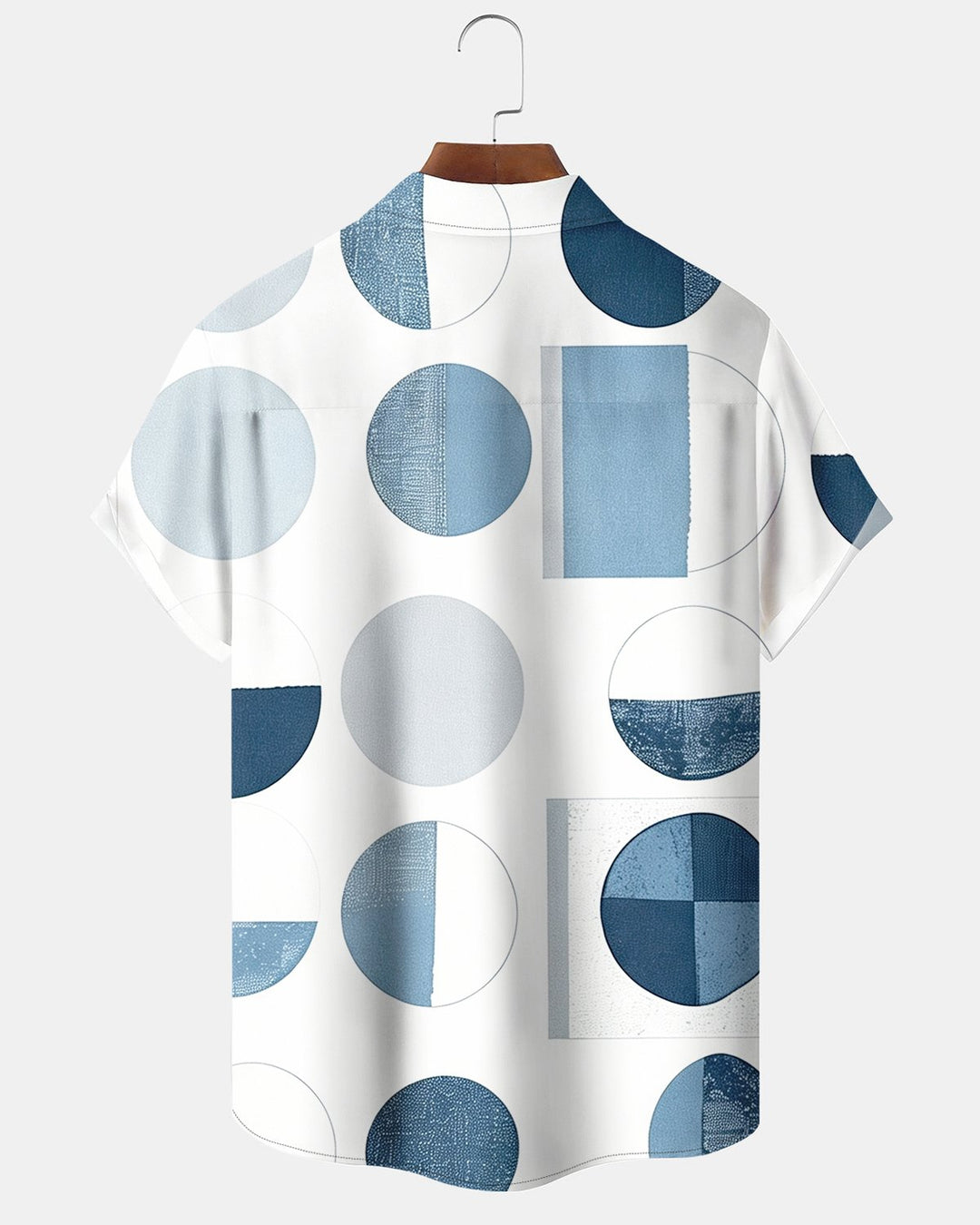 Alohadaddy® Casual Geometric Color Block Print Men&