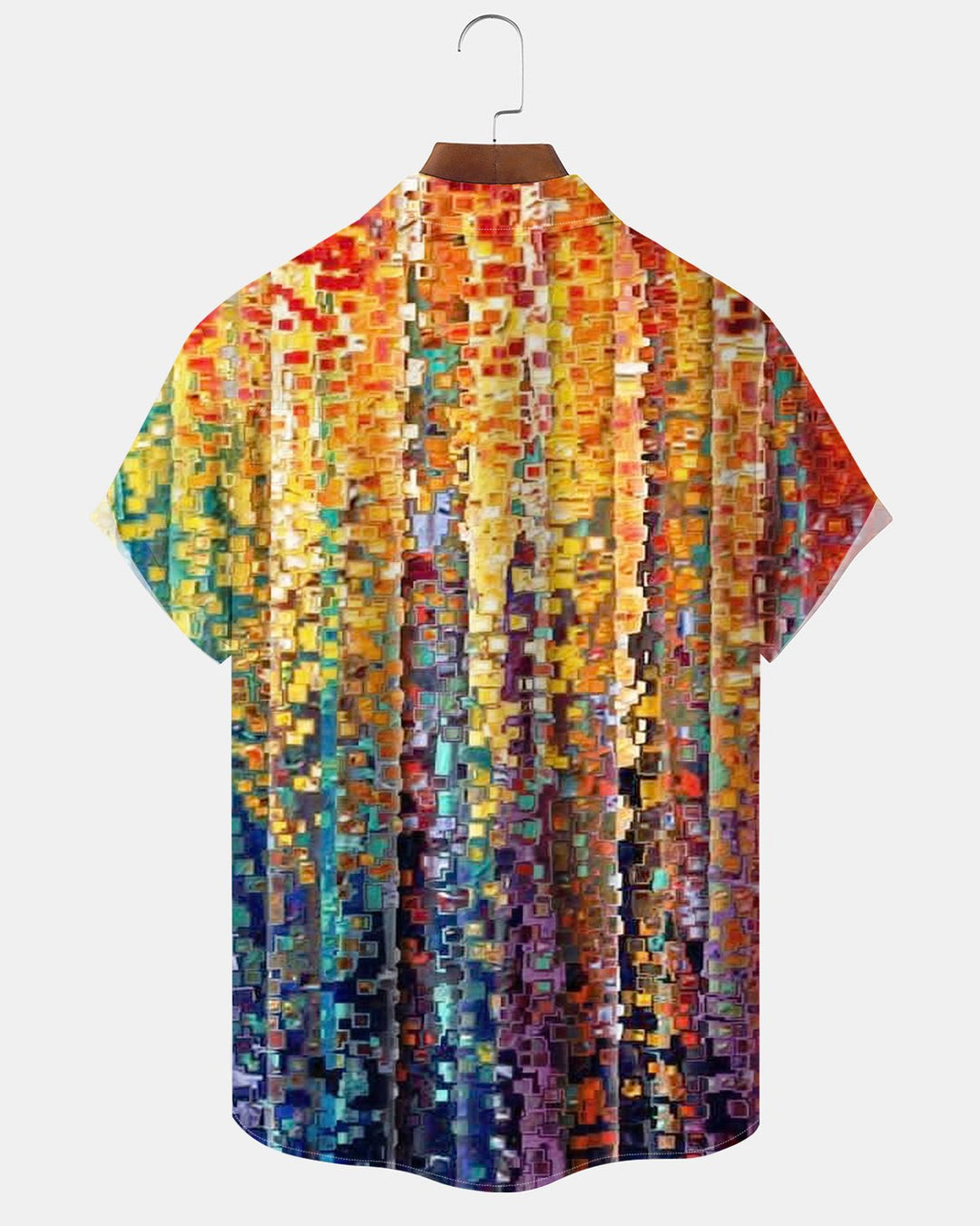 Alohadaddy® Casual Colorful Abstract Polka Dot Print Men&