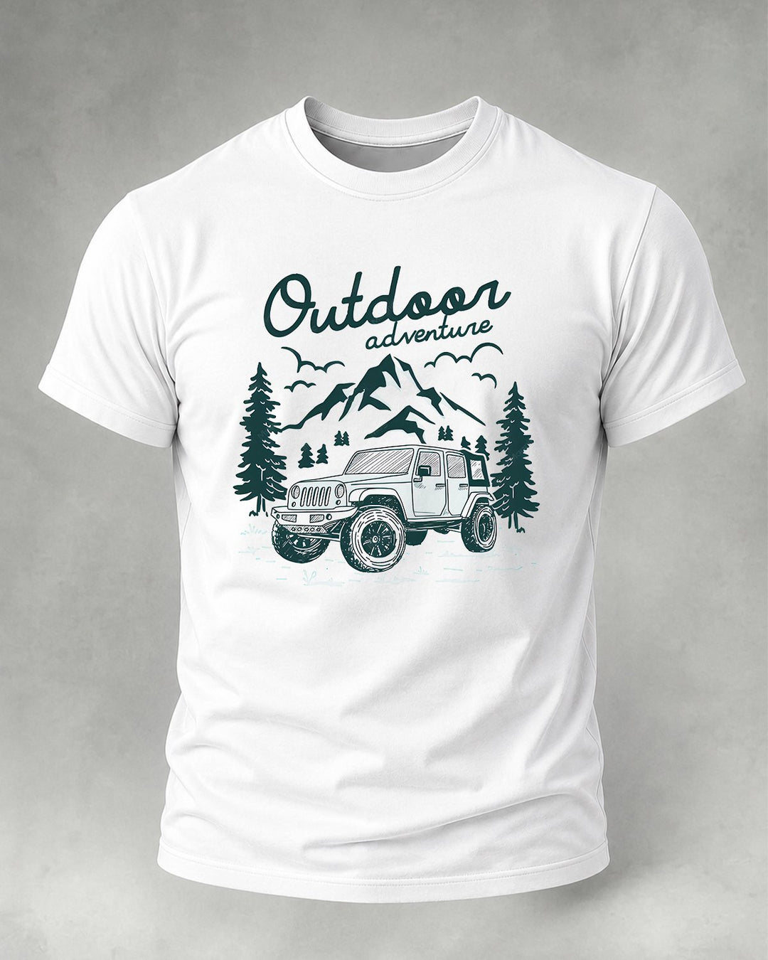 Alohadaddy® Casual 1F150 Ford Pickup Truck Printed Short-Sleeve T-Shirt