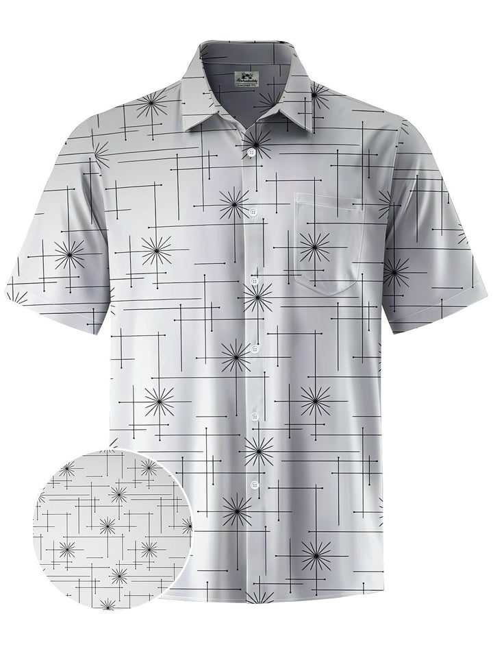 Alohadaddy® Casual Geometric Printed Moisture Wicking Men&