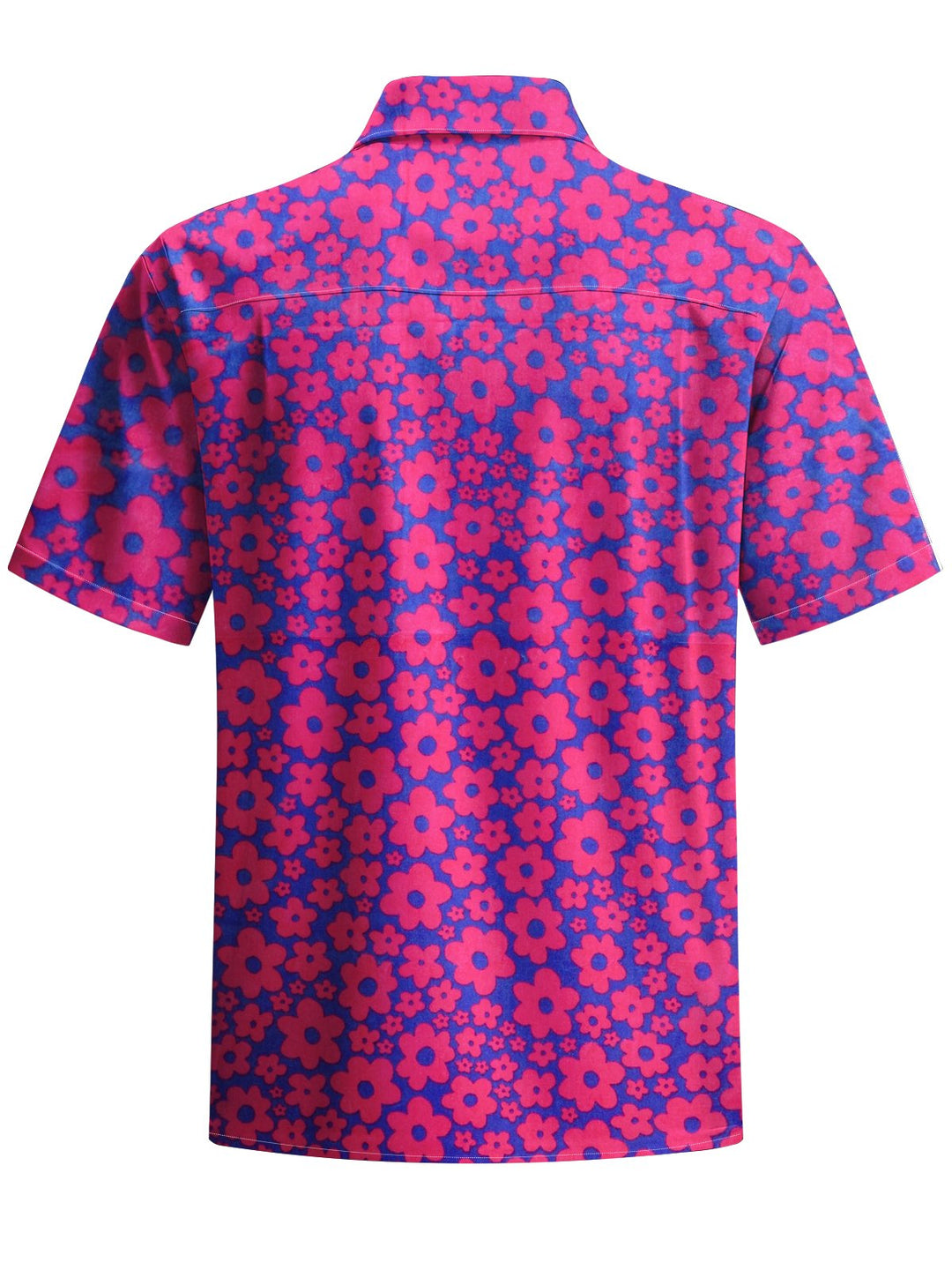 Alohadaddy® Vintage Floral Print Stretch Pocket Button Men&