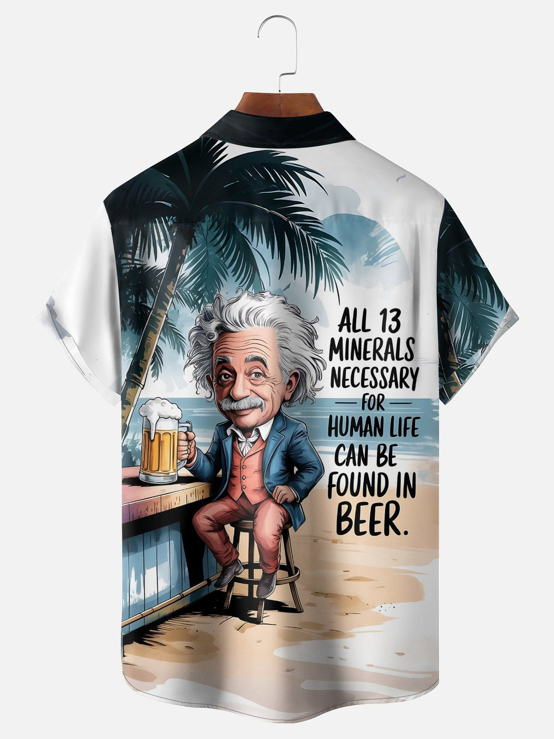 Alohadaddy® Vintage Beer Old Man Print Men&