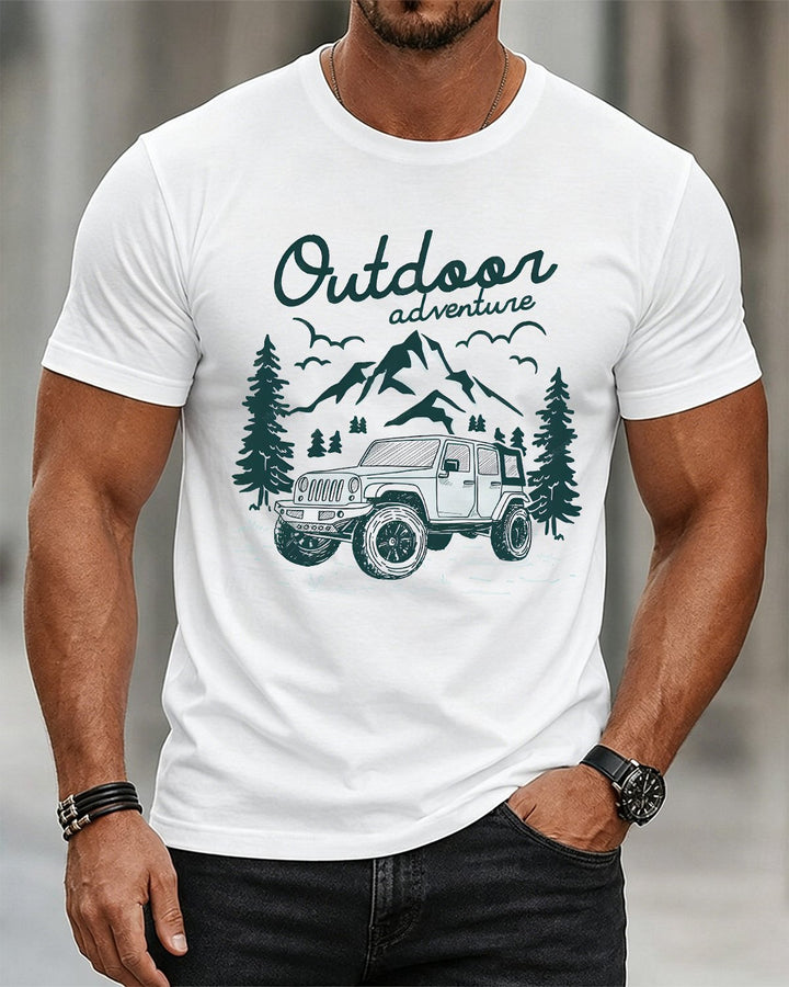 Alohadaddy® Casual 1F150 Ford Pickup Truck Printed Short-Sleeve T-Shirt
