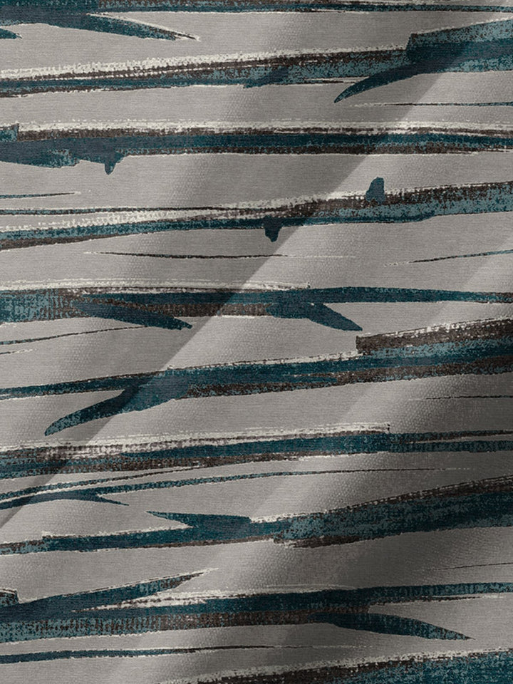 Alohadaddy® Vintage Stripe Art Print Chest Pocket Men&
