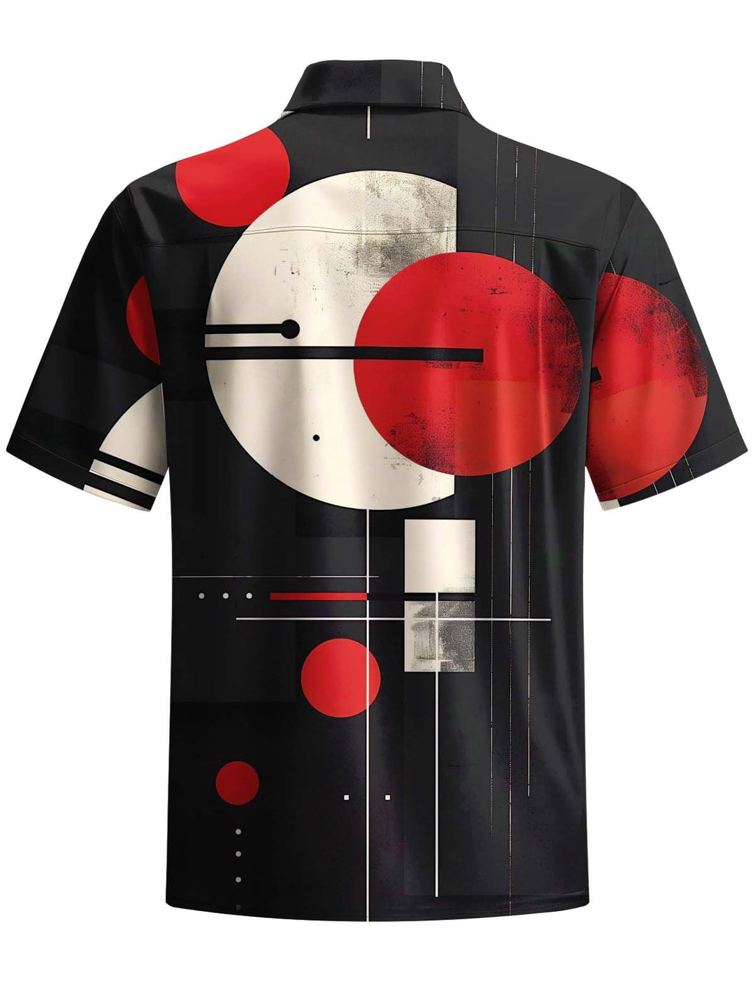 Alohadaddy® Vintage Geometric Art Print Pocket Stretch Men&
