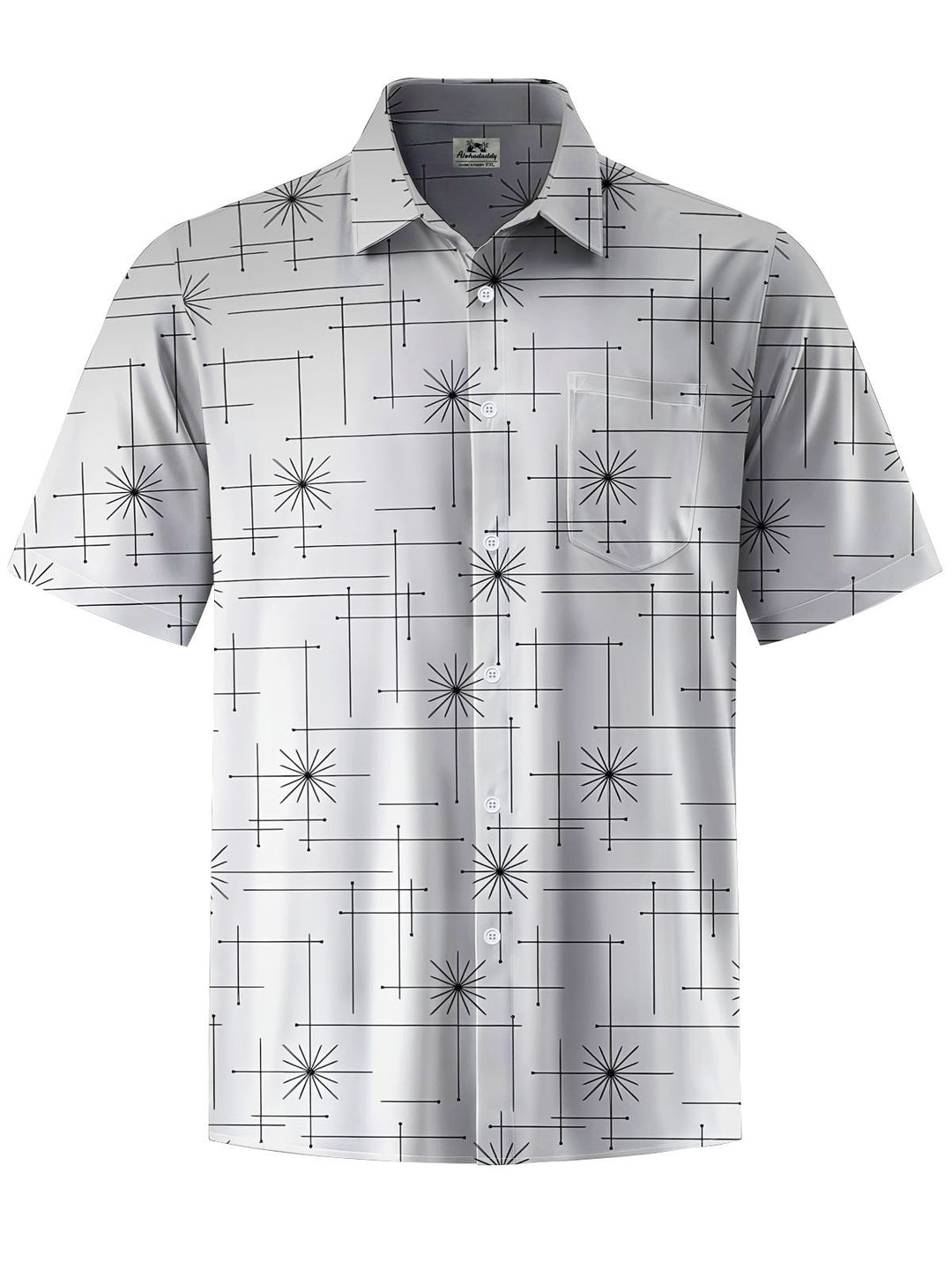 Alohadaddy® Casual Geometric Printed Moisture Wicking Men&