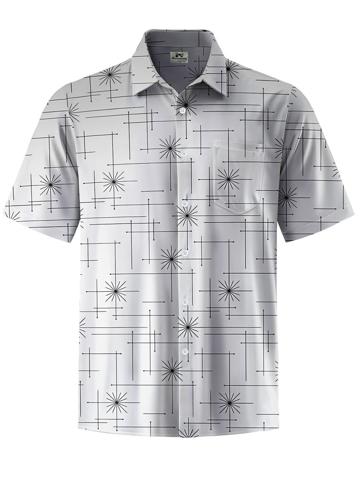 Alohadaddy® Casual Geometric Printed Moisture Wicking Men&