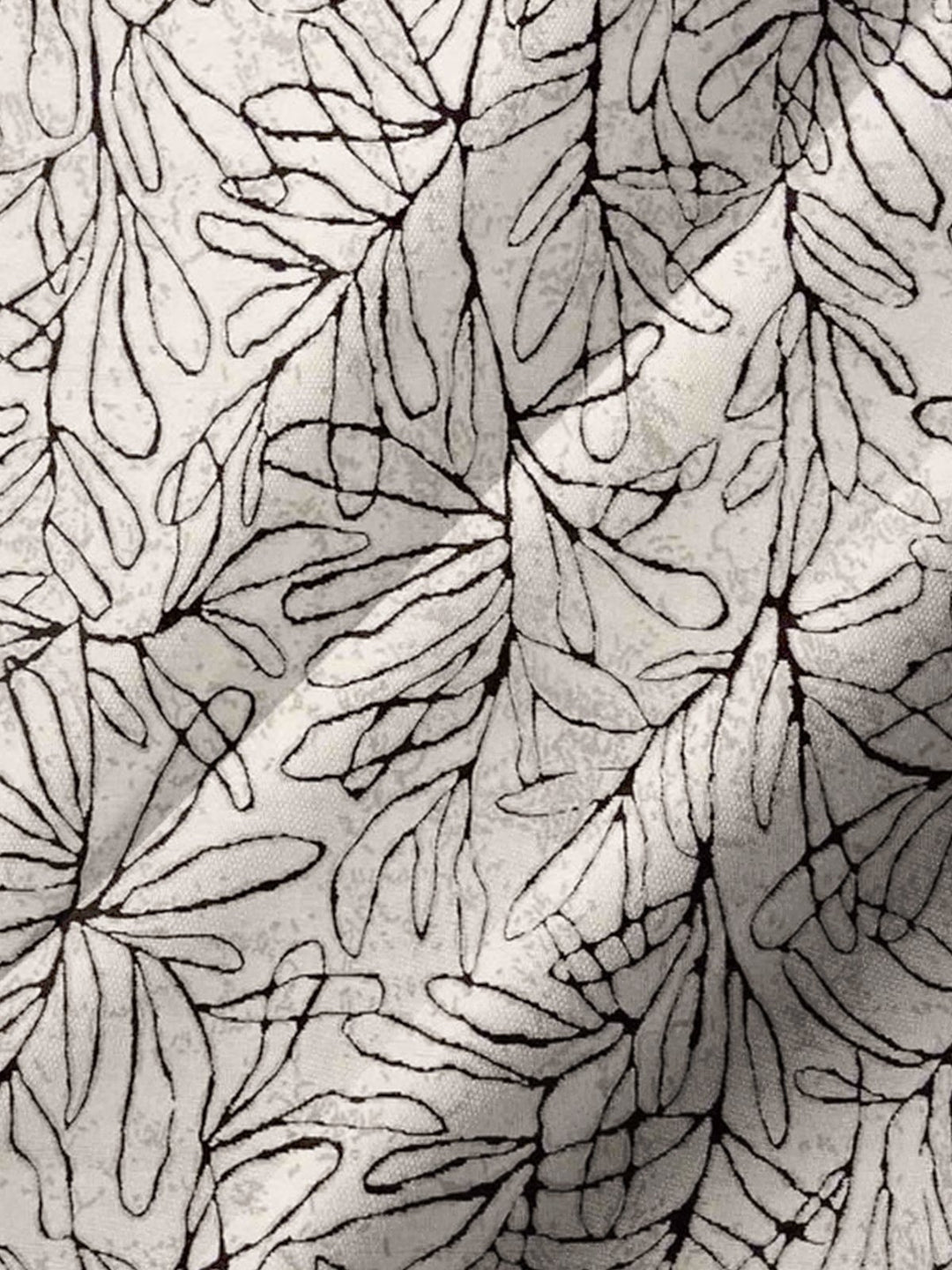 Alohadaddy® Casual Leaves Art Print Chest Pocket Men&