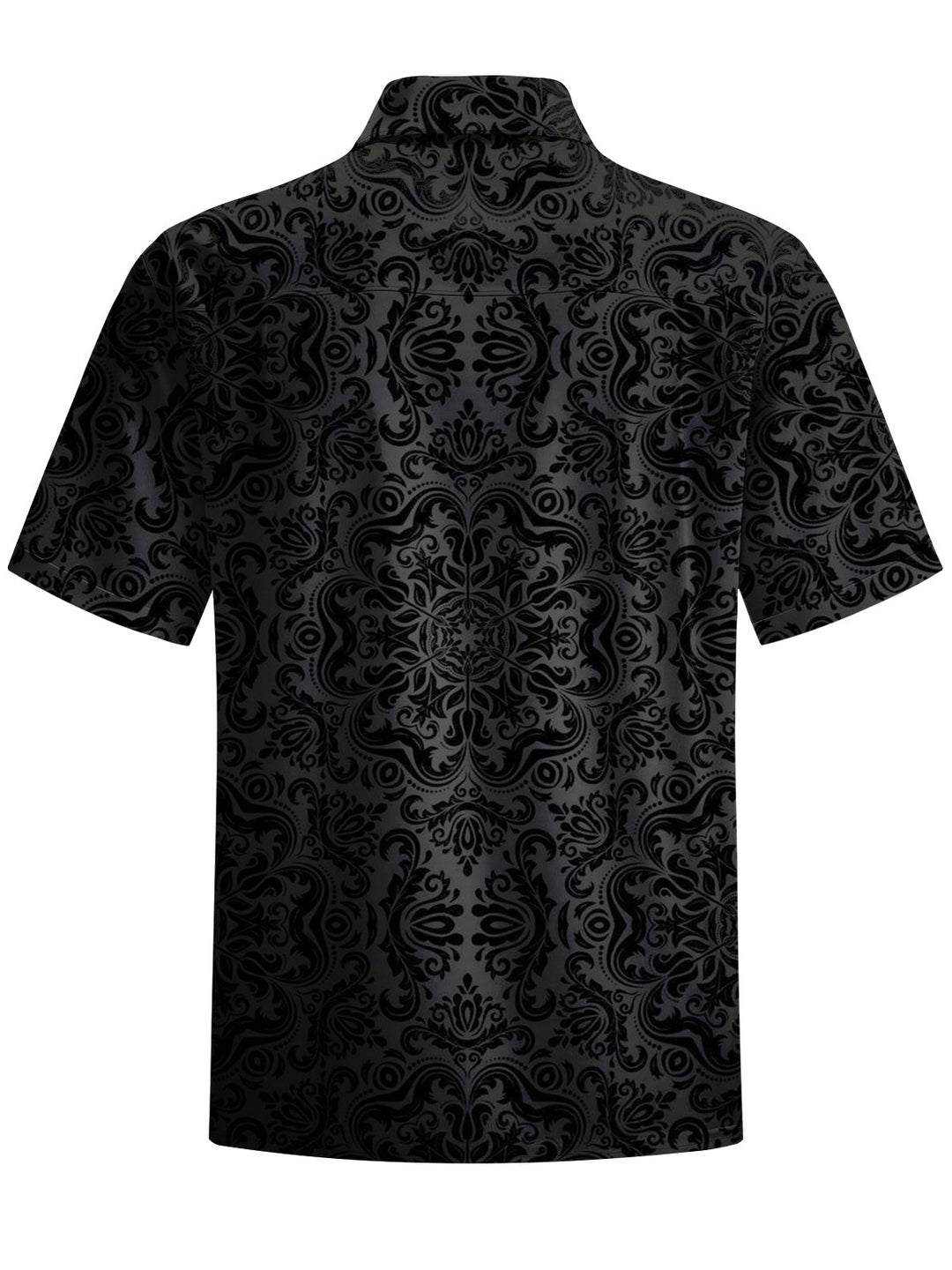 Alohadaddy® Casual Floral Art Print Chest Pocket Men&
