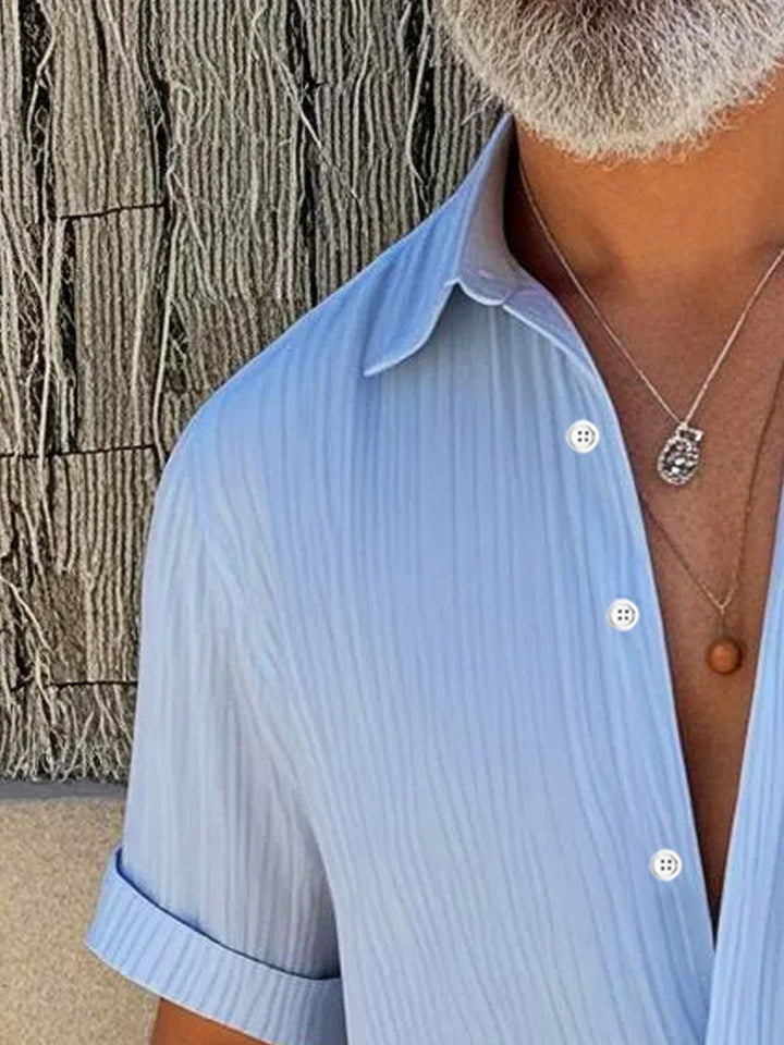 Alohadaddy® Hawaiian Stripe Print Men&