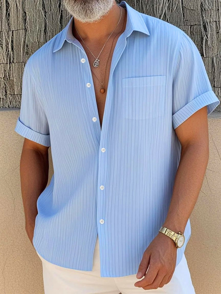 Alohadaddy® Hawaiian Stripe Print Men&