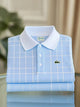 Alohadaddy® Basic Plaid Logo Print Men's Button-Down Polo Shirt Big & Tall