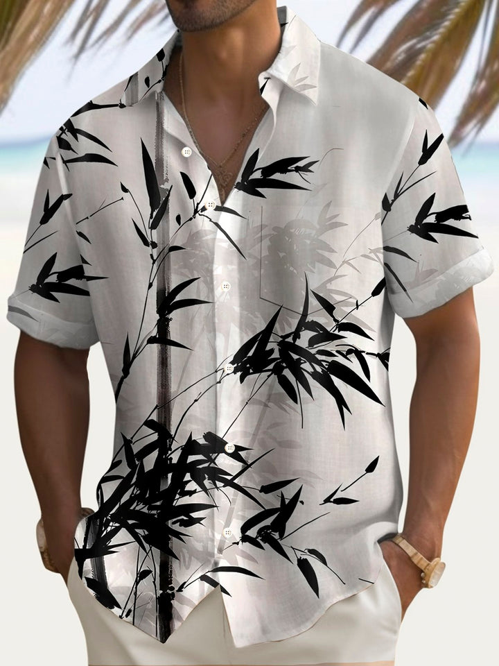 Alohadaddy Vintage Bamboo 3D Digital Print Men&