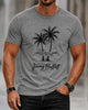 Alohadaddy® Hawaiian Palm Tree Print Short-Sleeve T-Shirt