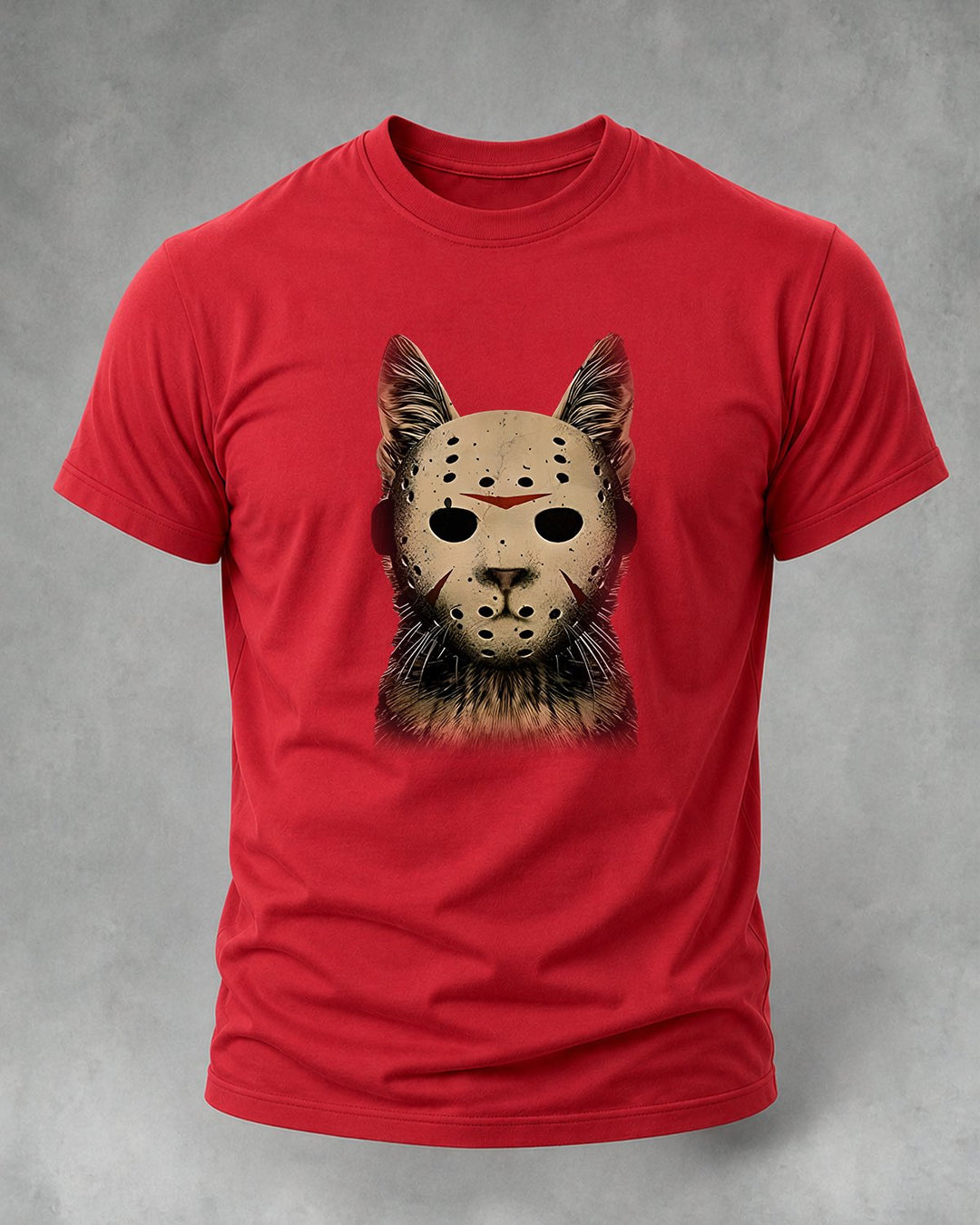 Alohadaddy® Retro Masked Cat Short-Sleeve T-Shirt