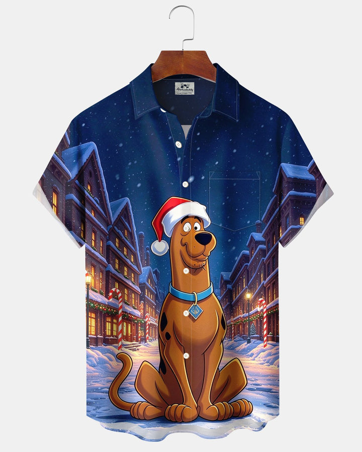 Alohadaddy® Holiday Christmas Dog Hat Print Men&