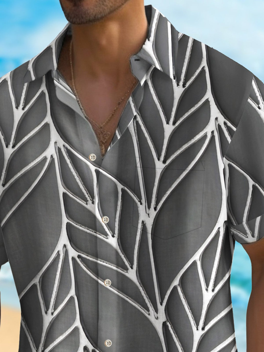 Alohadaddy Vacation Art Floral Men&