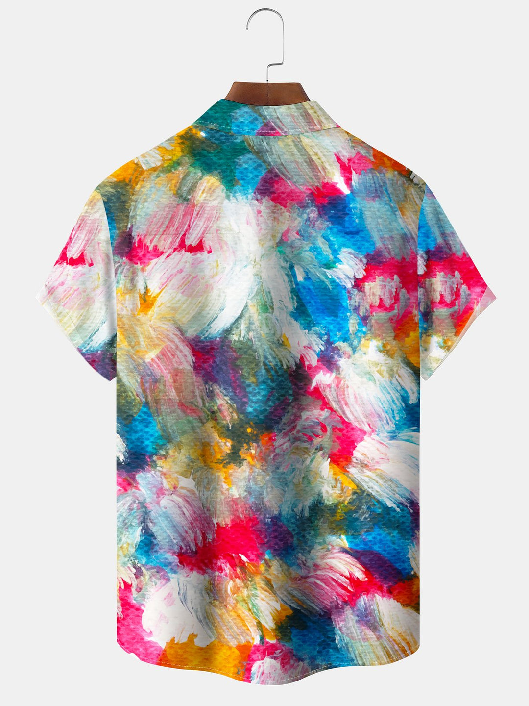 Alohadaddy® Casual Abstract Graffiti Contrast Pockets Moisture Wicking Men&