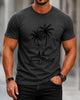 Alohadaddy® Hawaiian Palm Tree Print Short-Sleeve T-Shirt
