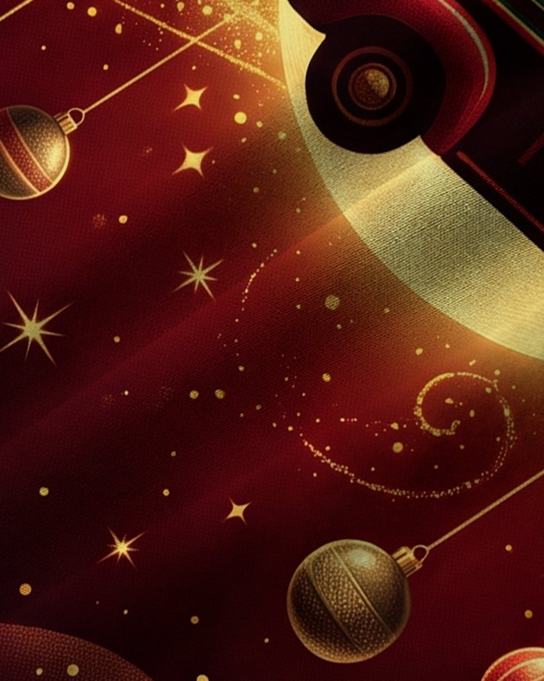 Alohadaddy® Holiday Christmas Moon Truck Village Print Men&