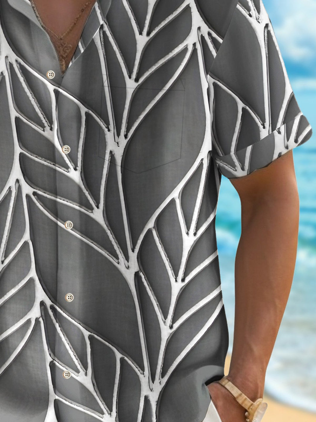 Alohadaddy Vacation Art Floral Men&
