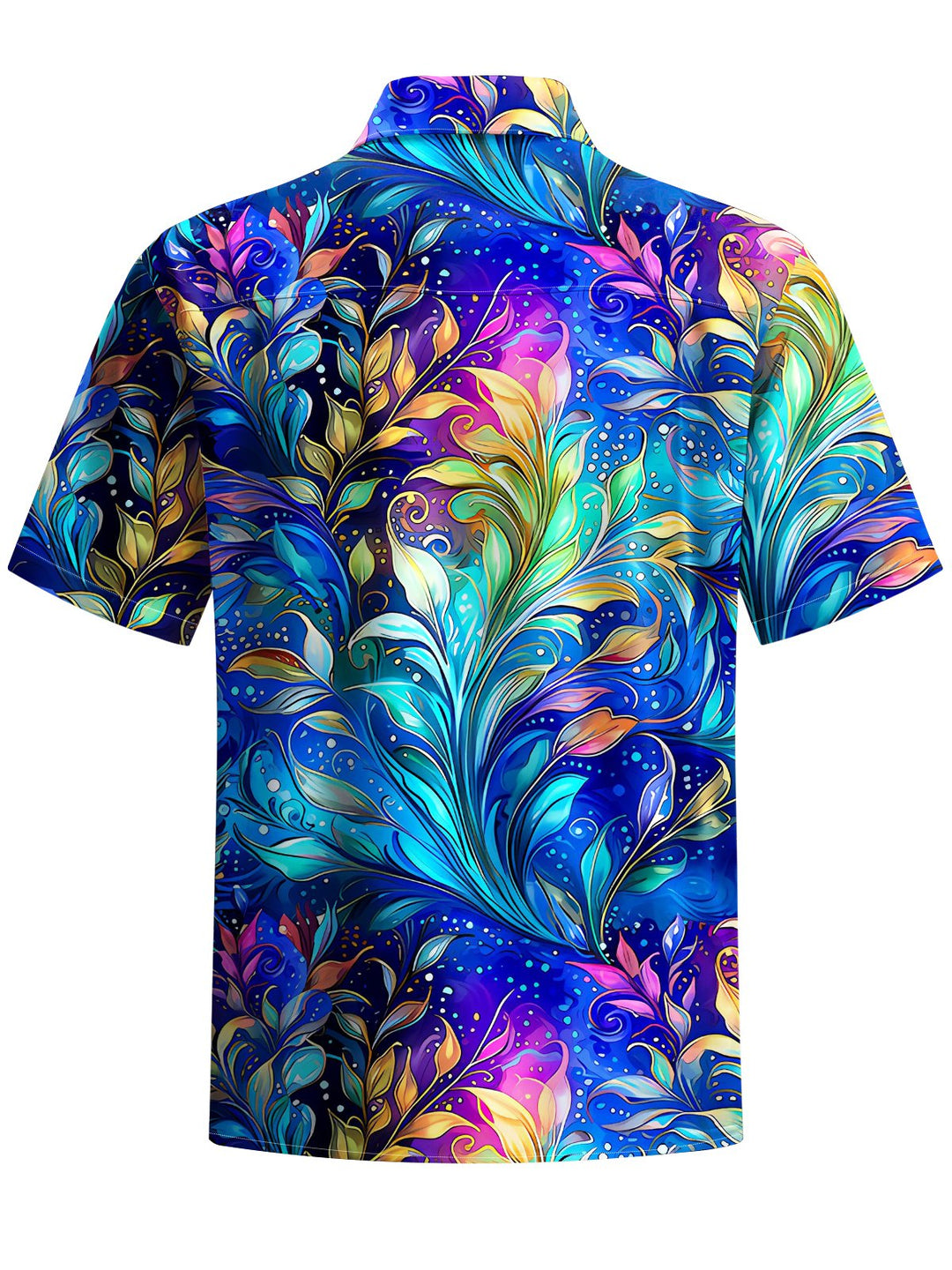 Alohadaddy® Casual Leaves Art Print Moisture Wicking Men&