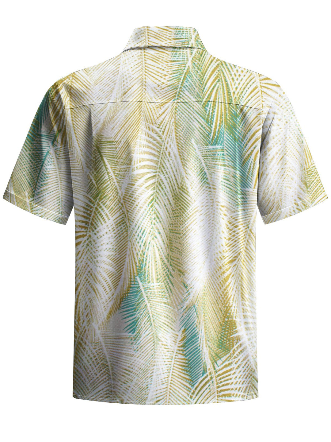 Alohadaddy® Hawaii Palm Leaf Art Print Chest Pocket Men&