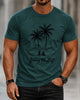 Alohadaddy® Hawaiian Palm Tree Print Short-Sleeve T-Shirt