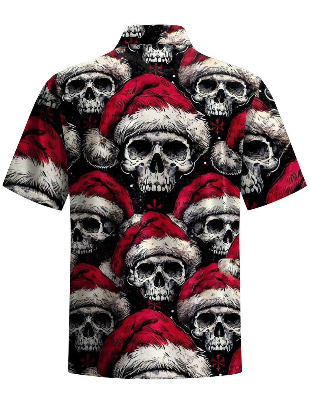 Alohadaddy® Holiday Christmas Skull Print Pocket Stretch Men&
