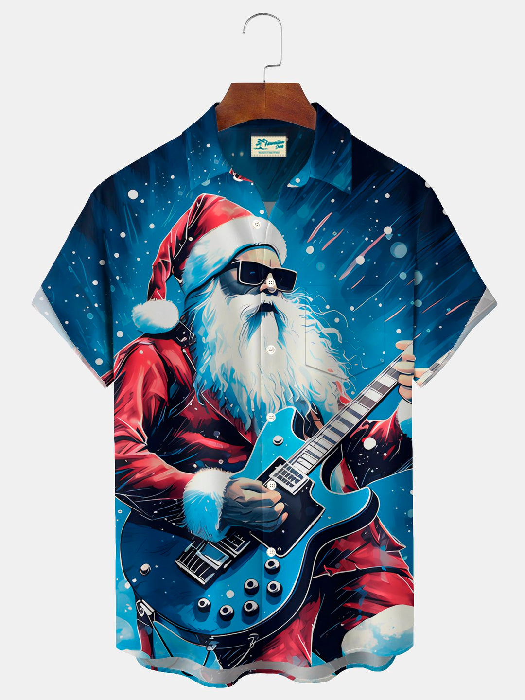 Alohadaddy Christmas Music Print Men&